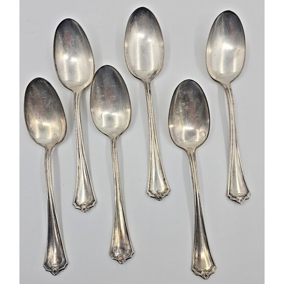 WM. A. Rogers SXR Silverplated Mixed Lot 19 Pc Spoons Forks Replacements Vtg - Picture 9 of 13